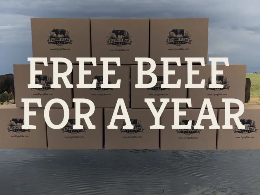 Flying B Bar Ranch Free Beef for a Year Giveaway