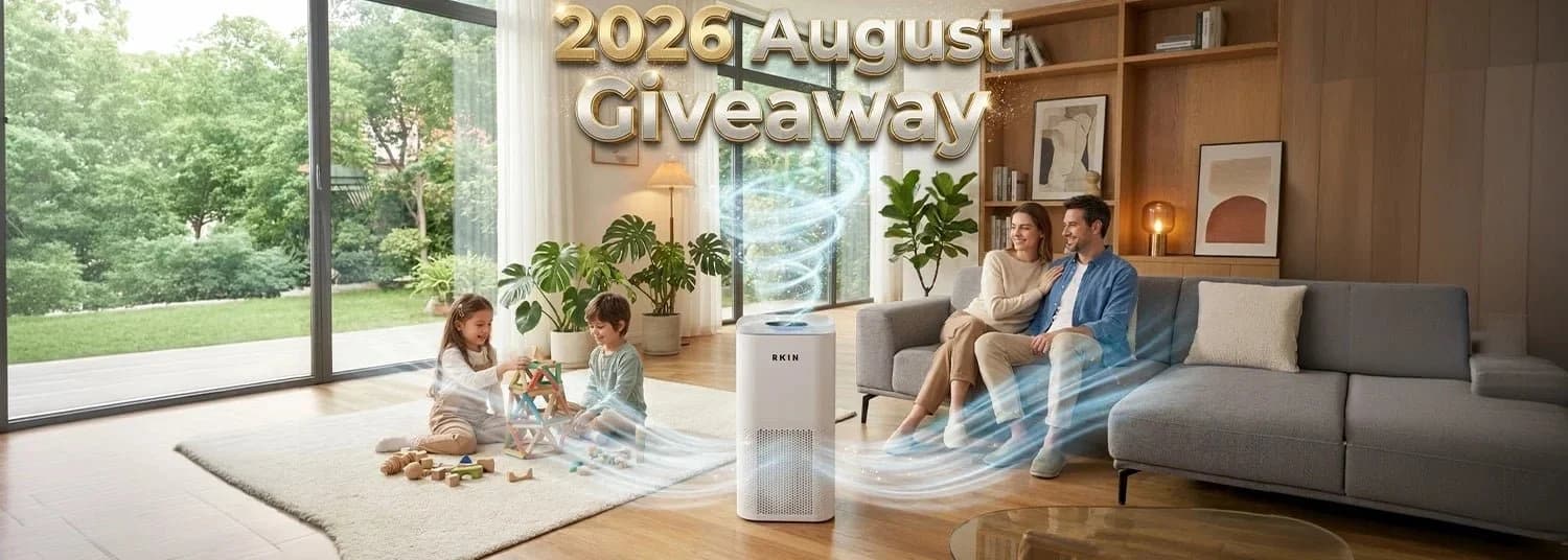 RKINĀ® August 2026 AH-14 HEPA Air Purifier Giveaway giveaway prize